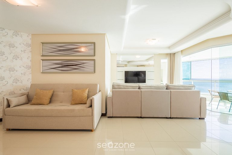 Dpto. c/ balcón gourmet frente al mar RKR0502