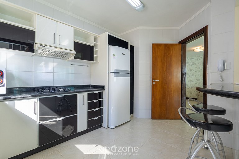 Apto c/ varanda gourmet à beira-mar RKR0502