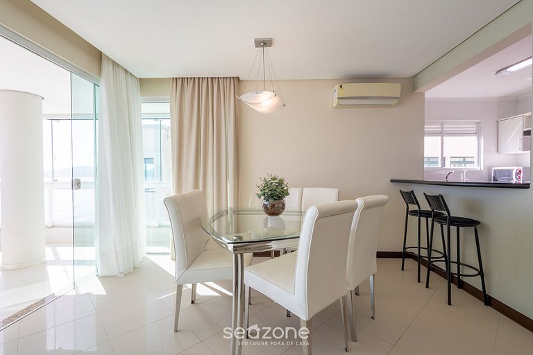 Dpto. c/ balcón gourmet frente al mar RKR0502