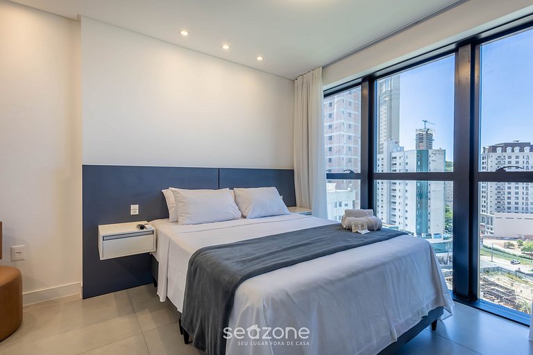 Apto 1D cond. c/piscina 280 m playa MHF1107