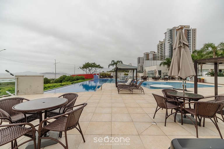 Apto Vista Mar com churrasqueira BBH1003