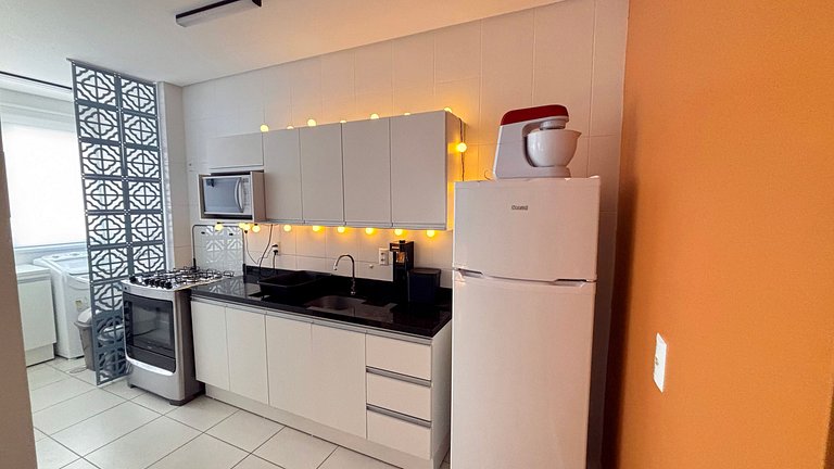 Apto con Parrilla a 600 m de la Playa ISA0105