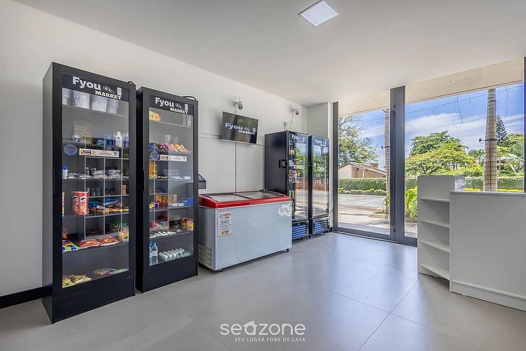 Apartamento com vista para o mar elevador PSO0601
