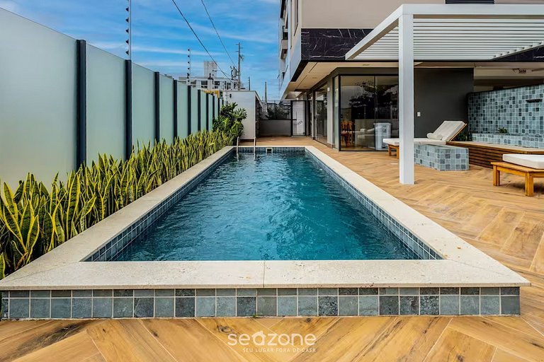 Studio novo a 450m da praia Floripa-SC CCS0205