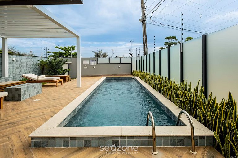 Studio novo a 450m da praia Floripa-SC CCS0205