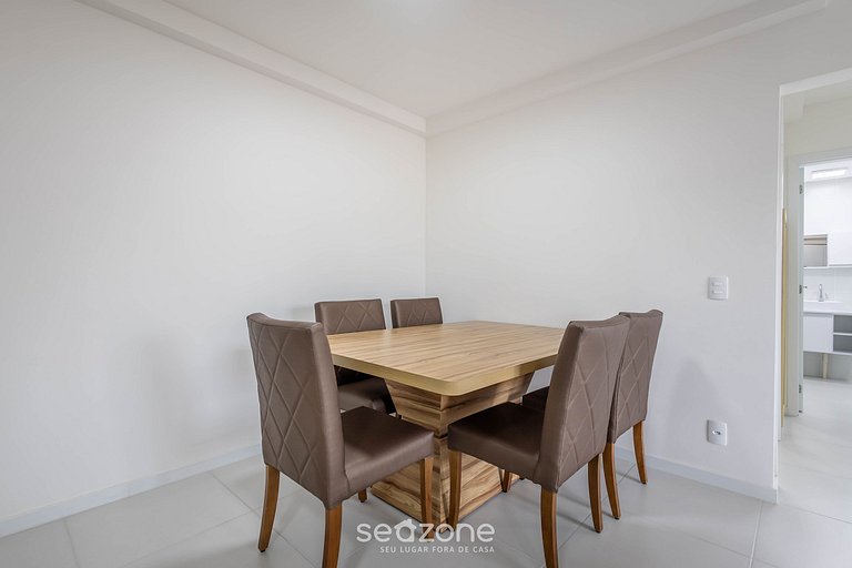 Apto con balcón y parrilla a 500 m del mar MCB0302