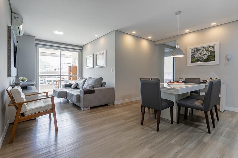 Apto c/ Churrasqueira a 400m da Praia CMN0104