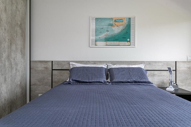 Apto c/ Churrasqueira a 400m da Praia CMN0104