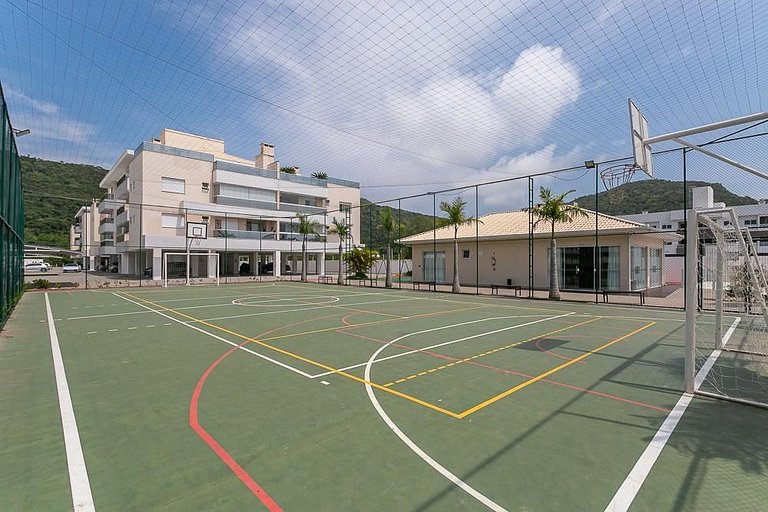 Apto c/ Churrasqueira a 400m da Praia CMN0104