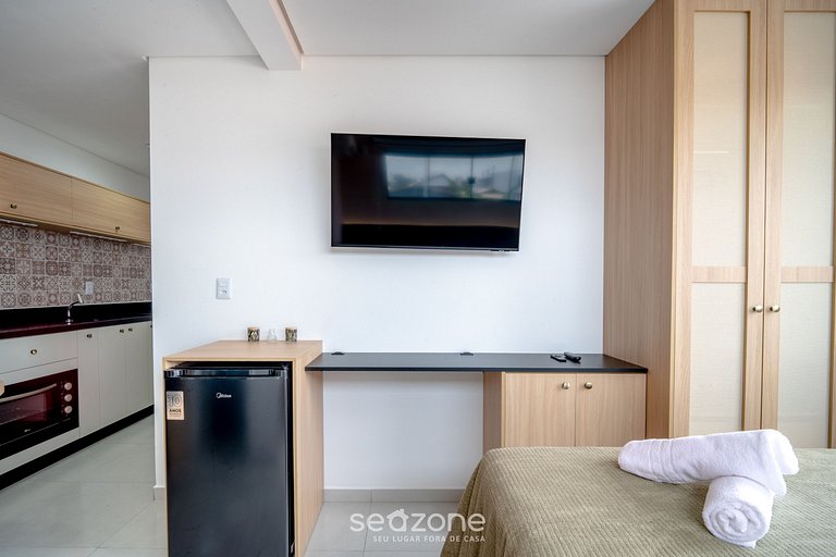 Estúdio completo à passos do mar AAR0207