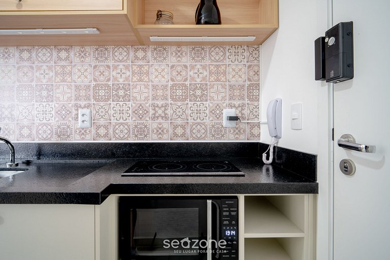 Estúdio completo à passos do mar AAR0207