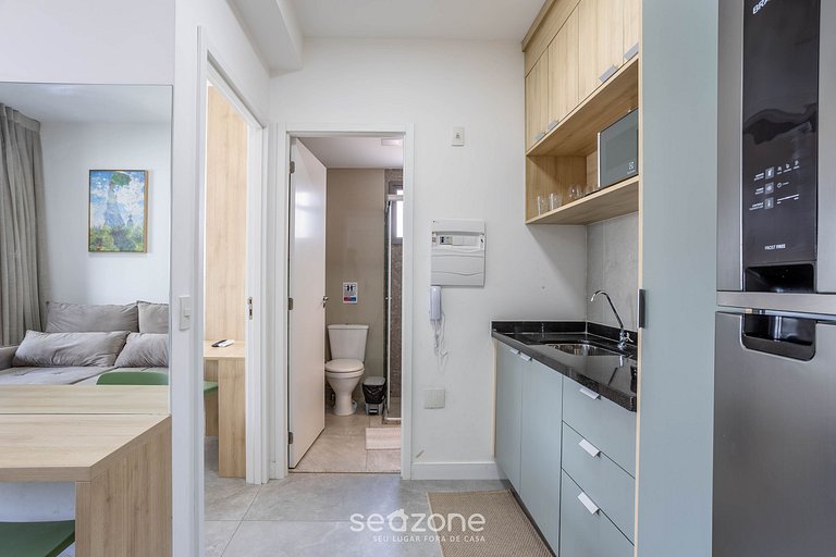 Apto Completo 250m do metrô Paulista NXO1402