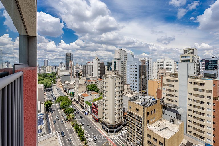Apto Completo 250m do metrô Paulista NXO1402