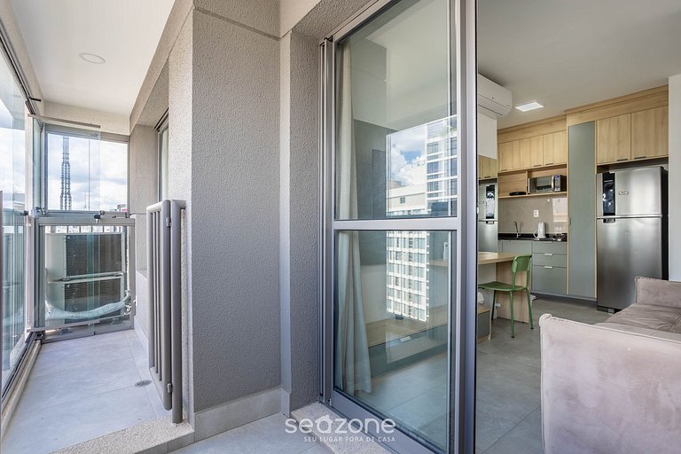 Apto Completo 250m do metrô Paulista NXO1402