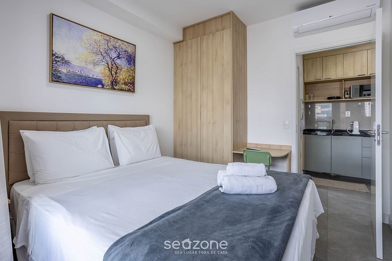 Apto Completo 250m do metrô Paulista NXO1402