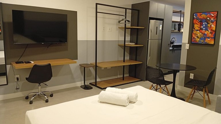 Estudio a 150 m de la Playa de Jurerê PTE0508