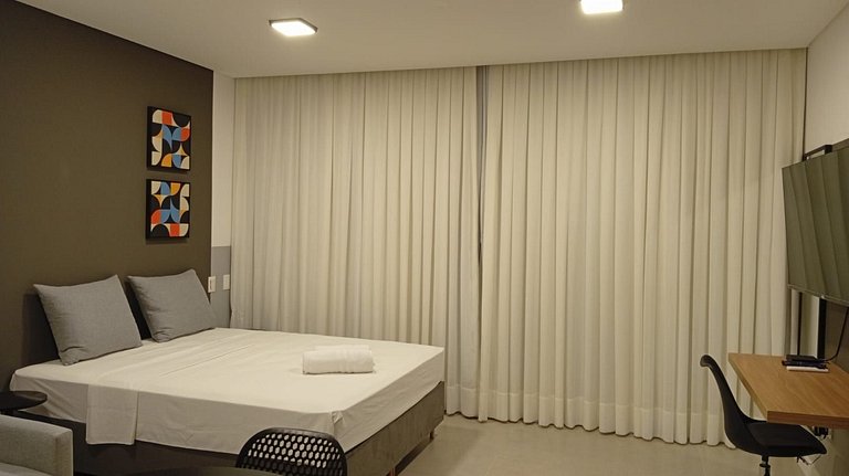 Estudio a 150 m de la Playa de Jurerê PTE0508