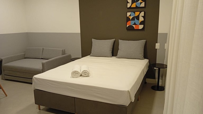 Estudio a 150 m de la Playa de Jurerê PTE0508