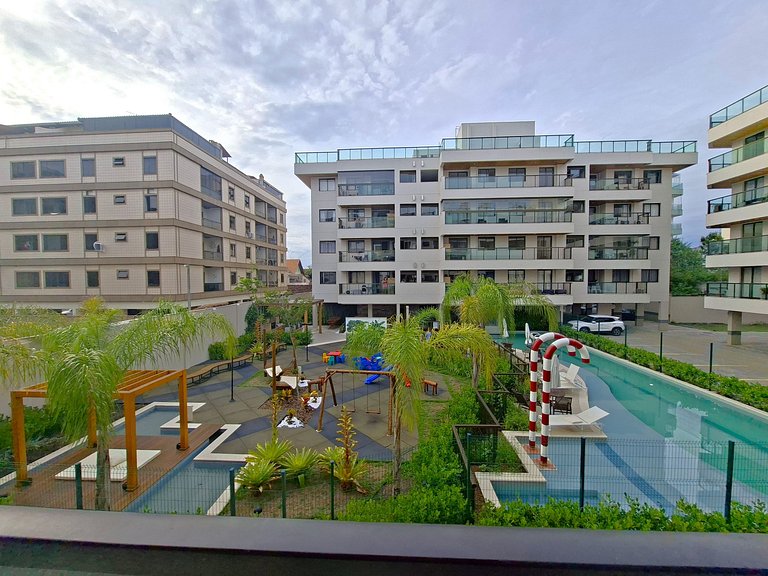 Apto c/ balcón, parrilla y piscina ANO0209