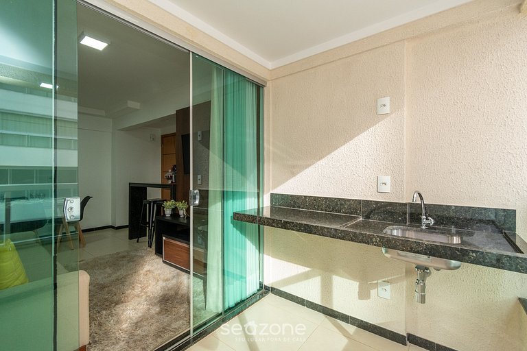 Depto 2H equipado, Setor Bueno - PPB1206