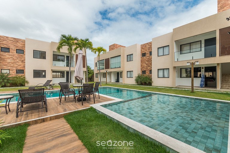 Casa en cond. con piscina en Camaçari – BSP0008