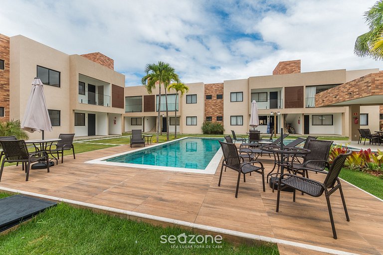 Casa em Cond. c/ piscina em Camaçari BSP0008