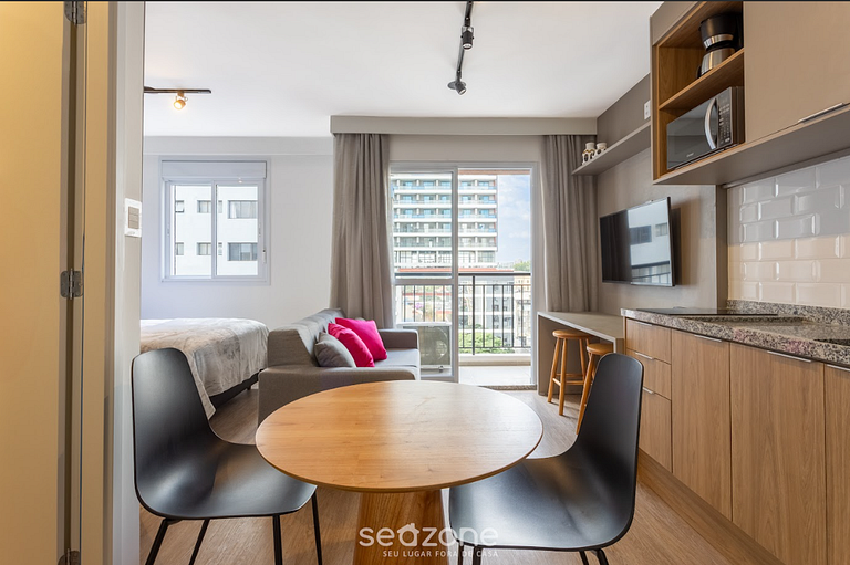 Estúdio Completo a 500m do Metrô CPM1110