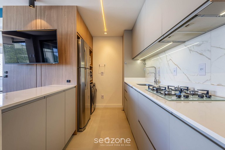 Apto c/ 2 suítes a beira-mar de BC - EQC0801