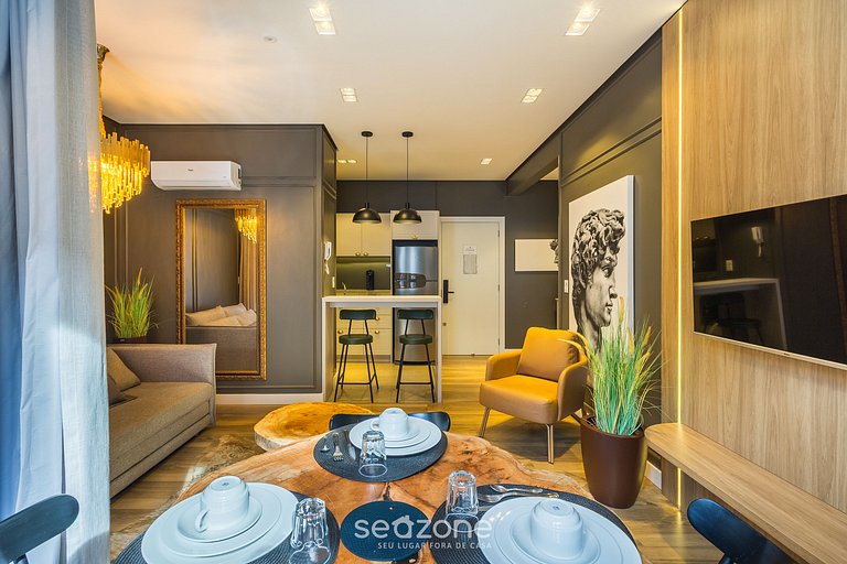 Apto Charmoso 1 Quarto em Gramado CBG0305