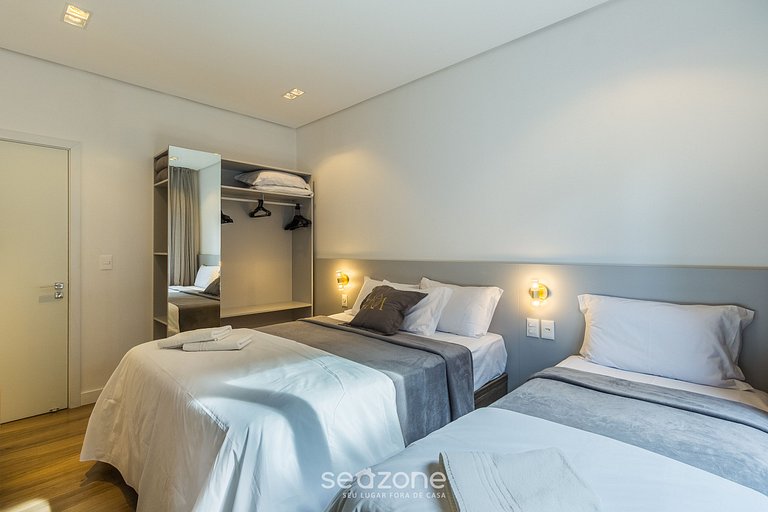 Apto Charmoso de 1 Dormitorio en Gramado CBG0305