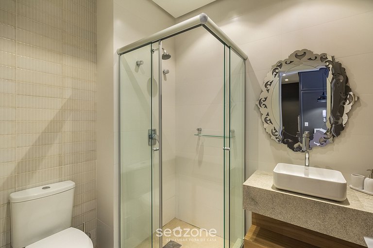 Apto Charmoso de 1 Dormitorio en Gramado CBG0305