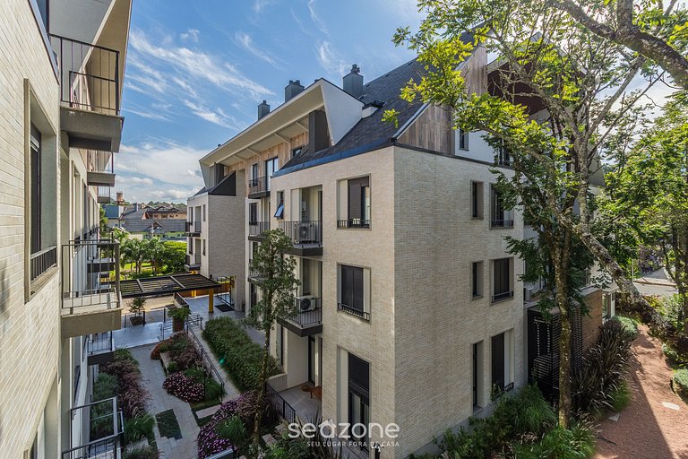 Ap Sofisticado de 1 Dormit en Gramado CBG0303