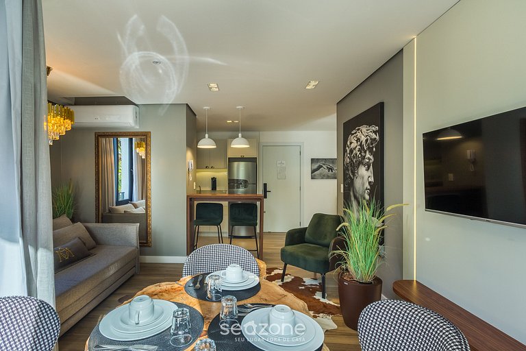 Apto Sofisticado 1 Quarto em Gramado CBG0303