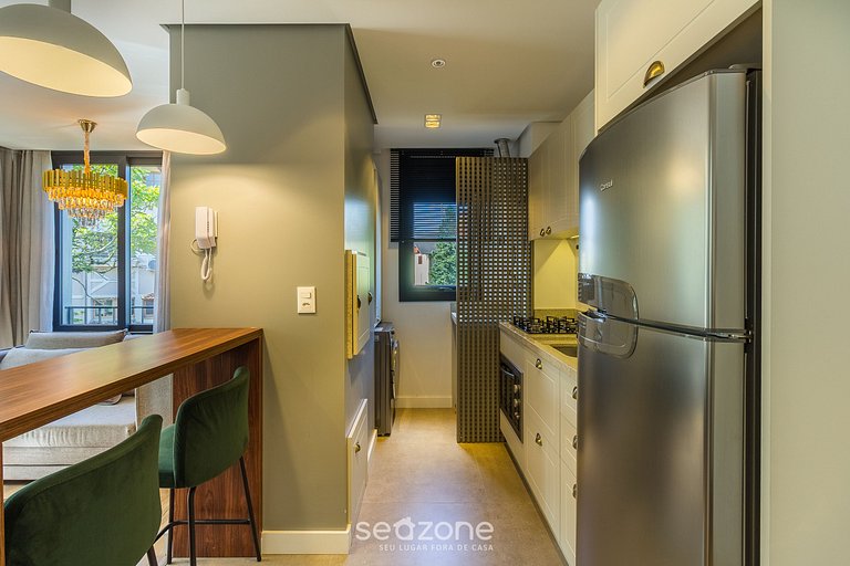 Apto Sofisticado 1 Quarto em Gramado CBG0303