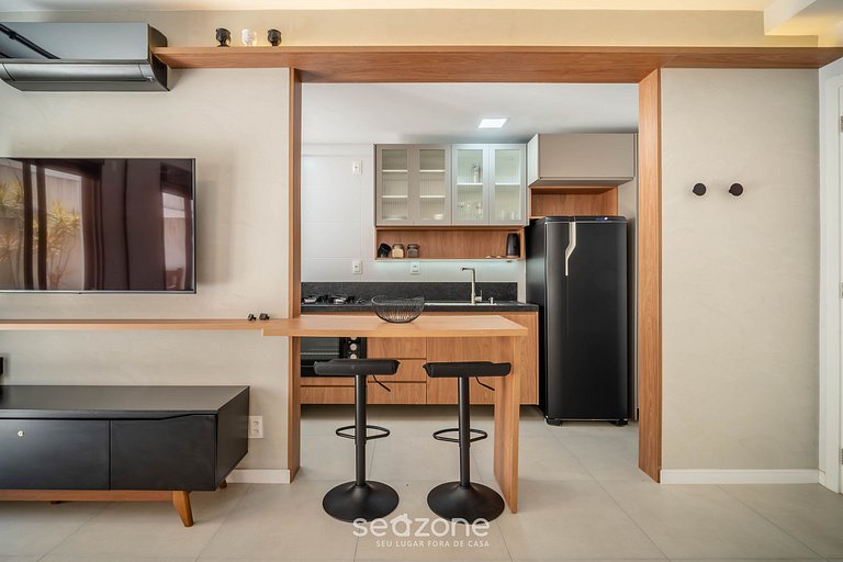 Estúdio a 800m da Beira-mar Norte ECH0106