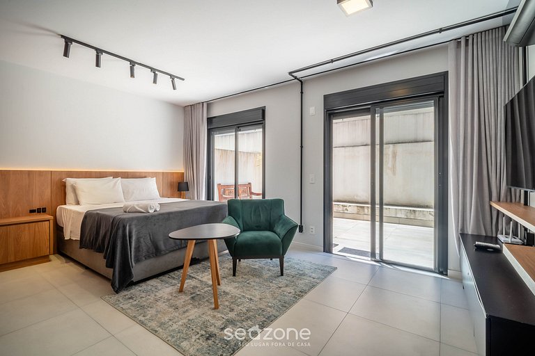 Estúdio a 800m da Beira-mar Norte ECH0106