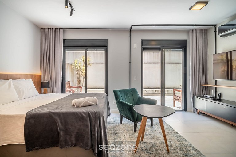 Estudio a 800 m de la Beira-mar Norte ECH0106