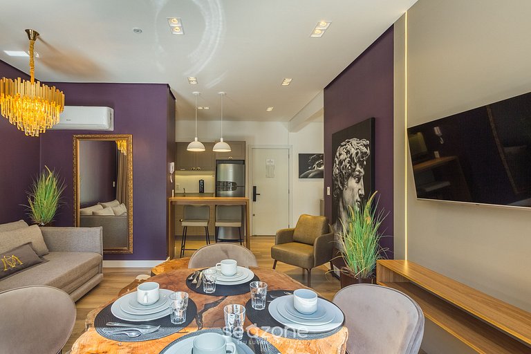 Apto sofisticado en el Centro de Gramado CBG0204