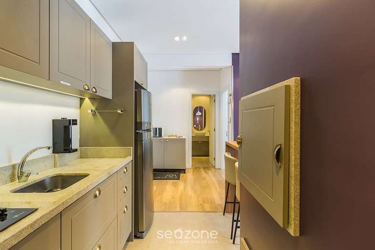 Apto sofisticado no Centro de Gramado CBG0204