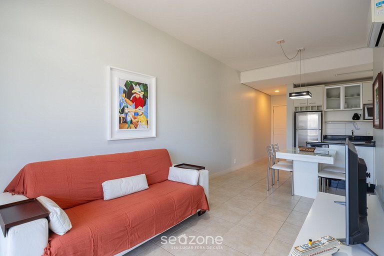 Apto c/ barbacoa en condominio con piscina EAF0404