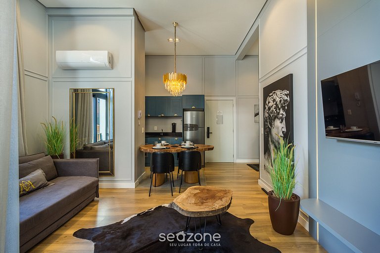 Apto elegante no coração de Gramado CBG0106