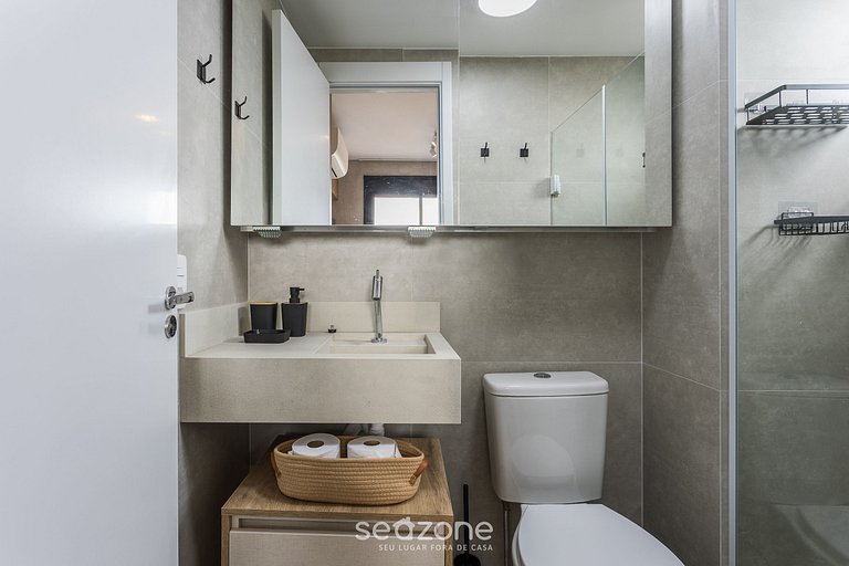 Estudio en edif. c/ piscina, Vila Olímpia VBV1810