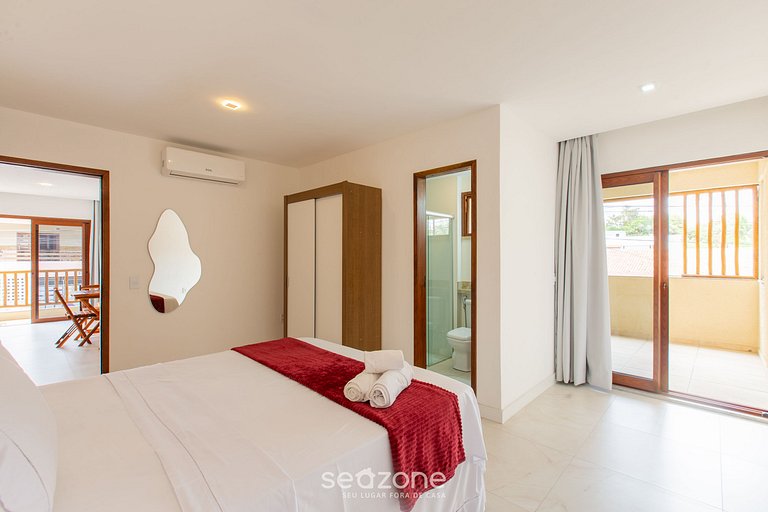 Apto c/ 2 suítes, Ed Cumbuco Real MCU0101