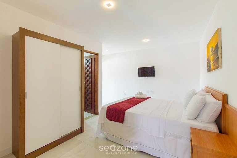 Apto con 2 suites, Ed. Cumbuco Real | MCU0101