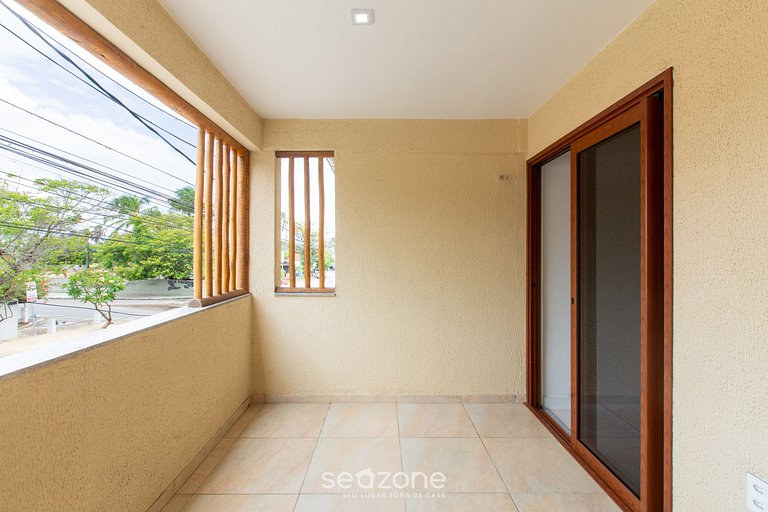 Apto con 2 suites, Ed. Cumbuco Real | MCU0101