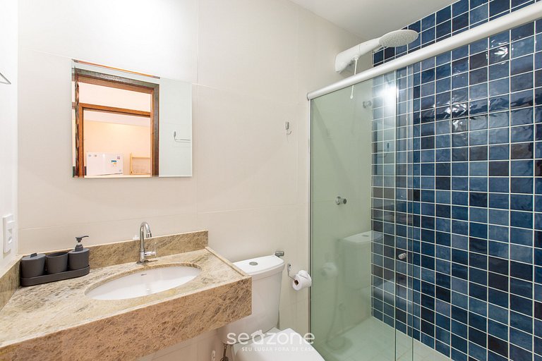 Apto con 2 suites, Ed. Cumbuco Real | MCU0101