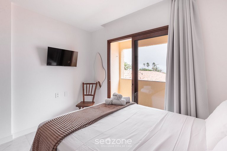 Apt 1 Hab a 160m Playa |Ed Cumbuco Real MCU0202