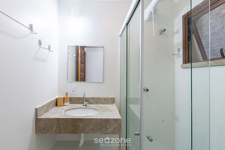 Apto 1 Quarto 160m Praia |Ed Cumbuco Real MCU0202