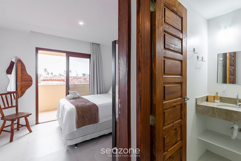 Apto 1 Quarto 160m Praia |Ed Cumbuco Real MCU0202