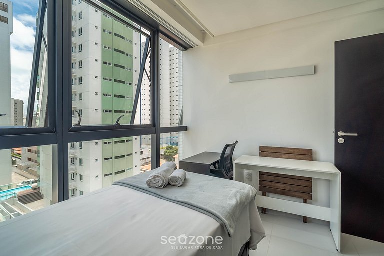 Apto de 2-DRs a solo 850 m del mar ONW0206